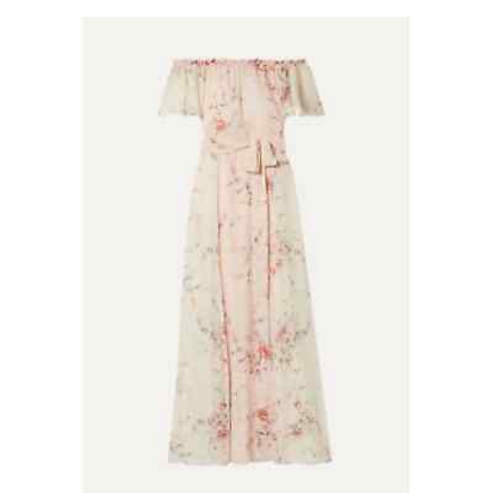 Loveshack fancy maxi floral print dress